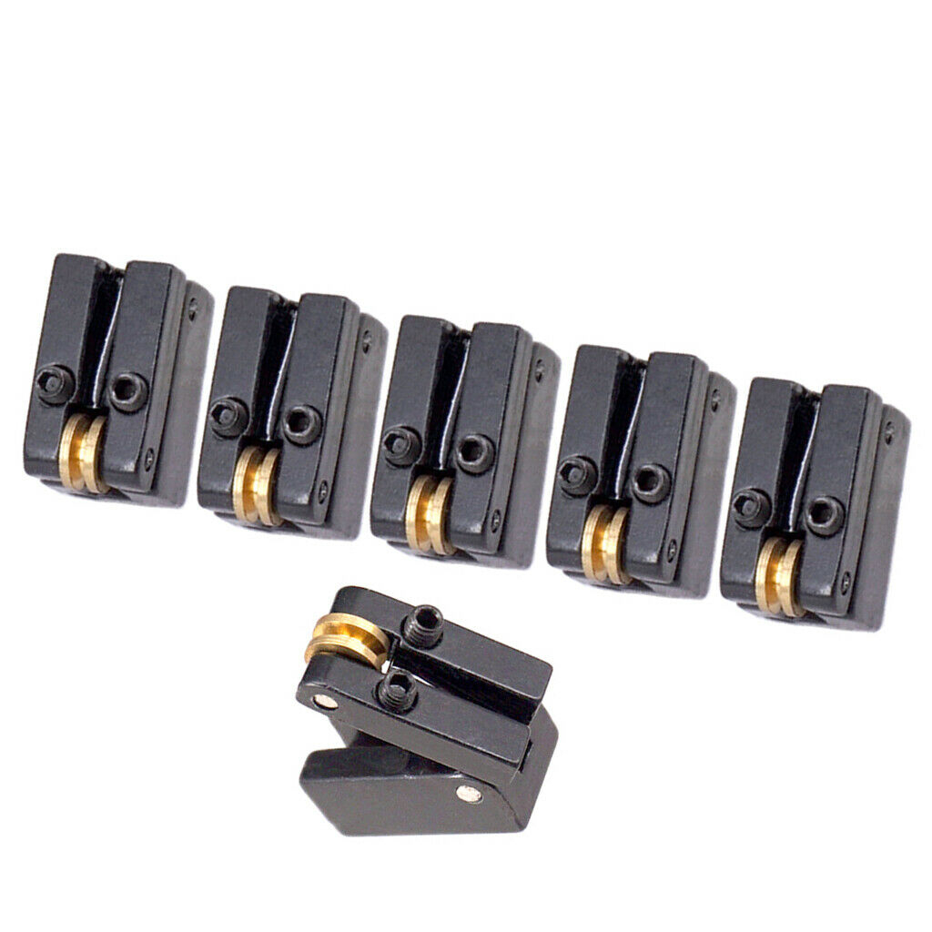 6x String Headless Guitar Bridge for Headless Guitar Musical Instrument