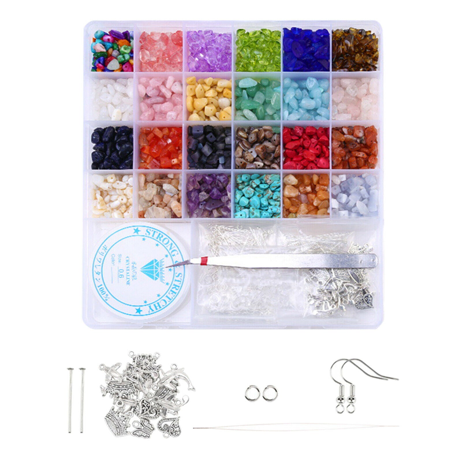 Irregular Chips Stone Beads Gem Loose DIY Necklace Bracelet Jewelry Making
