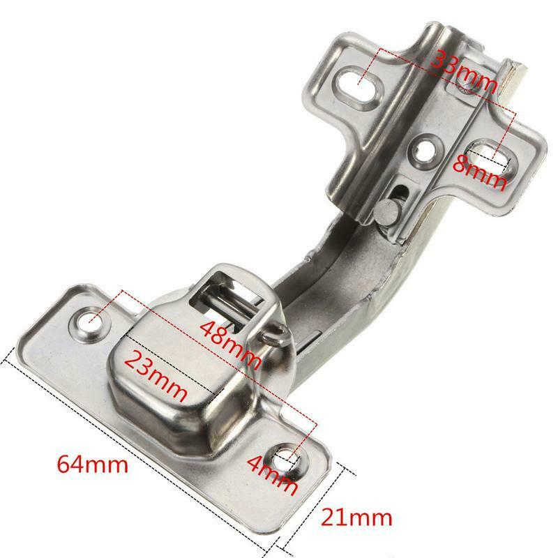 135Â° Degree Corner Folded Cabinet Door Hinges Kitchen Bathroom Cupboard