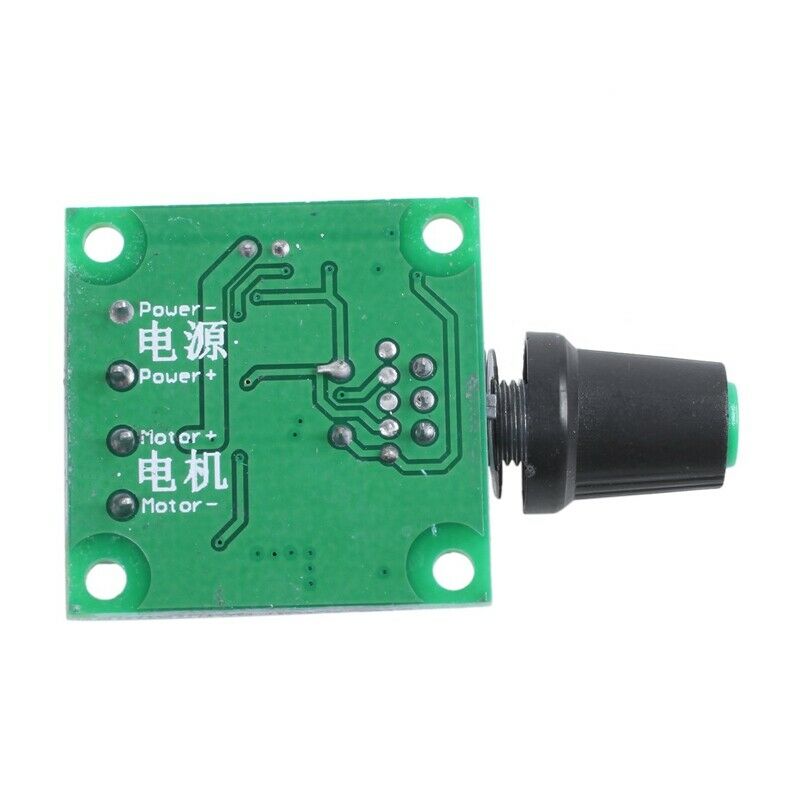 1.8v 3v 5v 6v 7.2v 12v 2A 30W DC Motor Speed Controller (PWM) 1803BK AdjustablV1