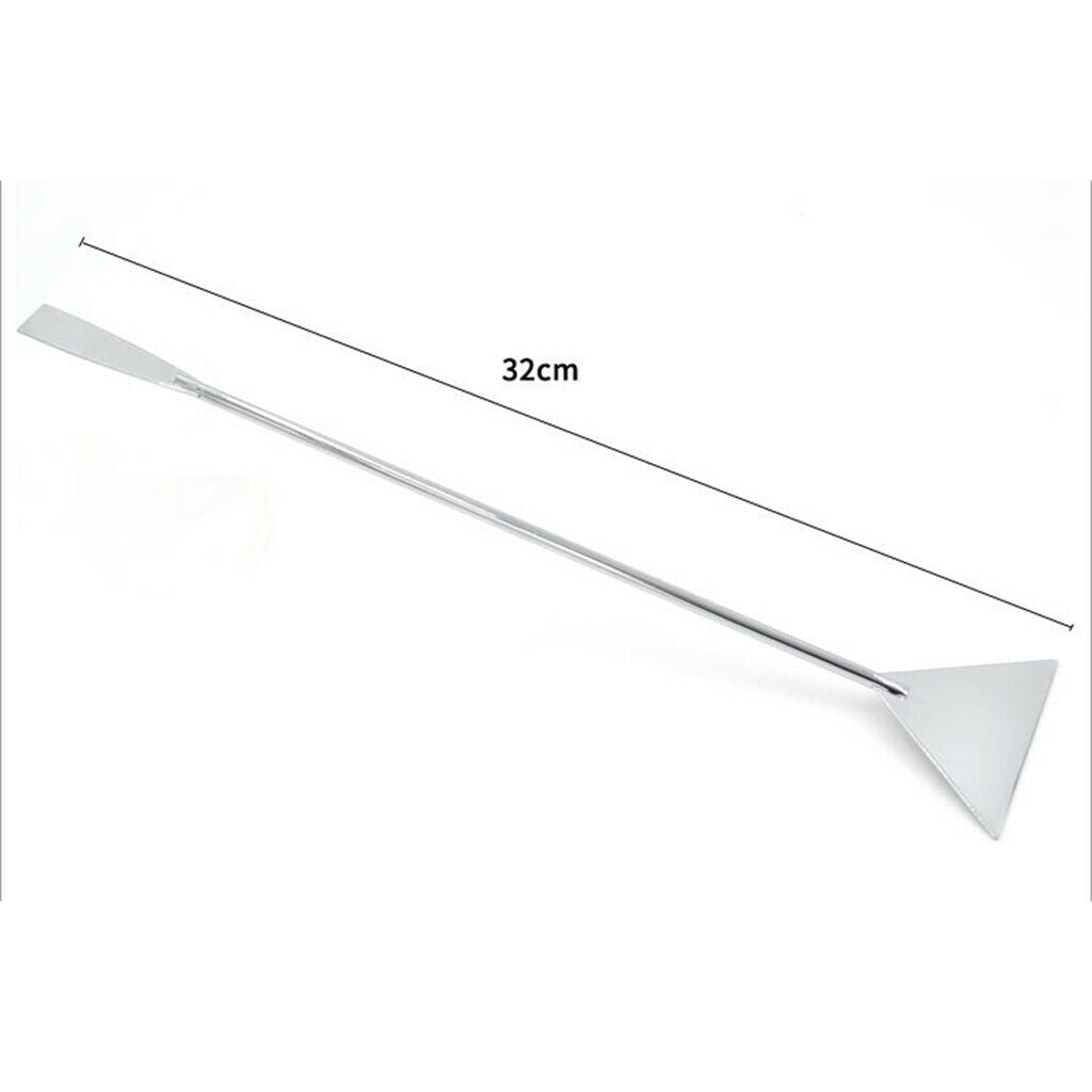 Aquarium Stainless Sand Gravel Leveler Aquascaping Substrate Spatula NEW