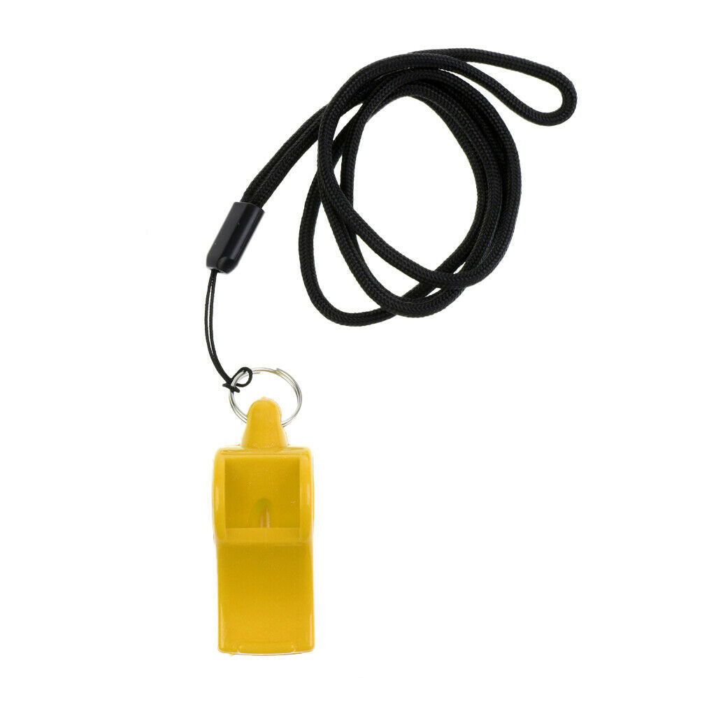 2pcs Loud  Whistle With Lanyard