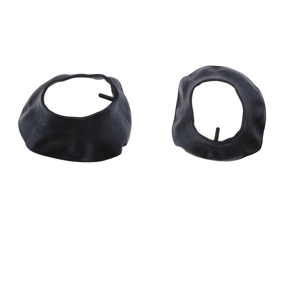 2x 6inch Tire Inner Tube & Valve Stem For Wheelbarrows Tractors Mowers Carts