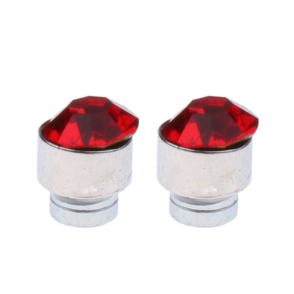 12 Colors Rhinestone Magnetic Earrings Non Piercing Set Womens Fashion