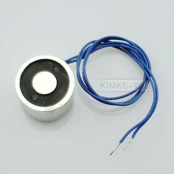 12V DC 5.5 LB 2.5kg Electric Lifting Magnet Electromagnet Solenoid Lift Holding