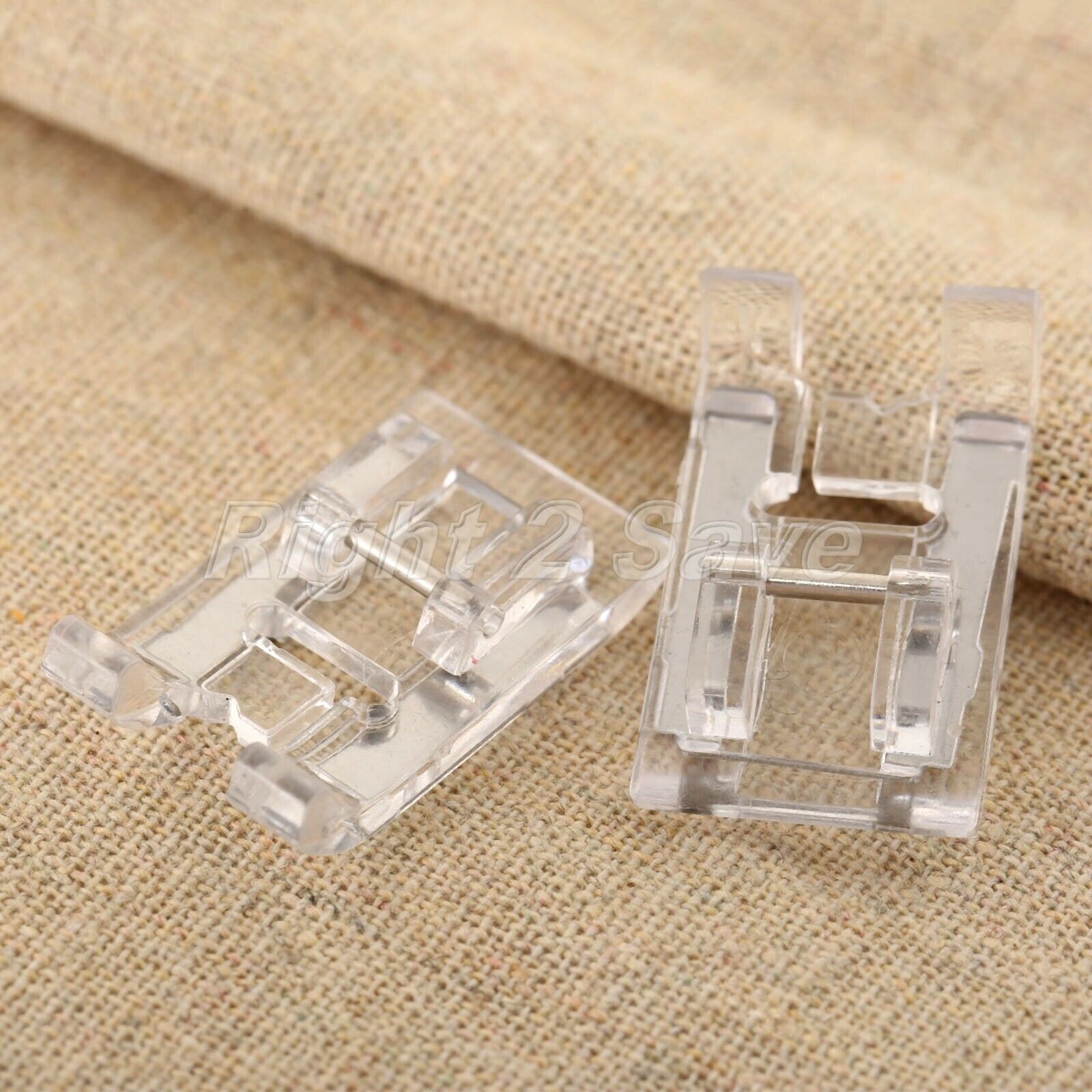 Plastic Stainless Steel Satin Stitch Foot For Domestic Sewing Machines Janome