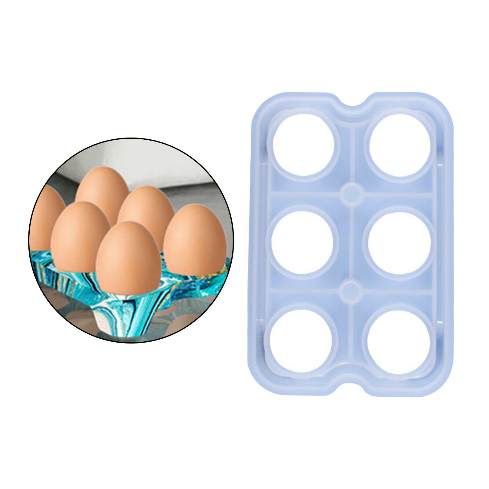 Silicone Egg Holder Rack Mold Egg Storage Rack Casting Silicone Mould
