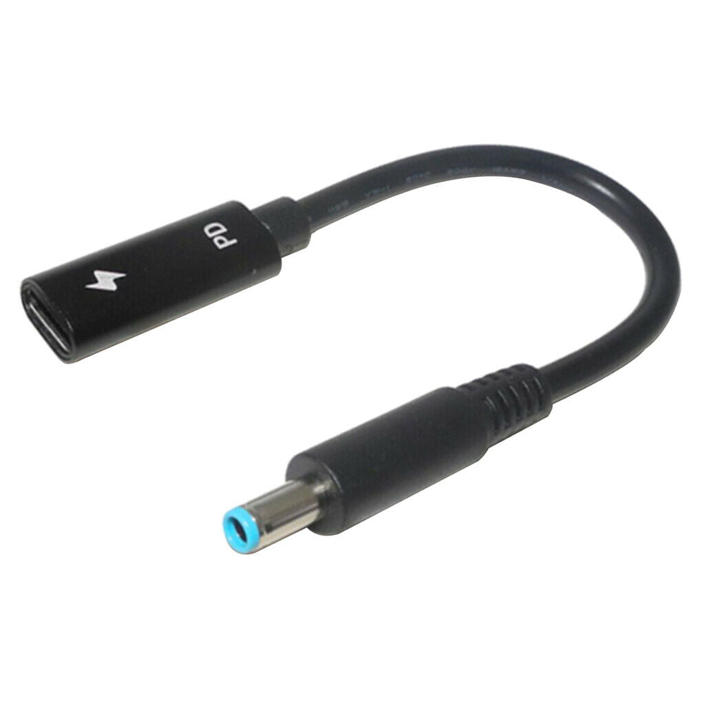 4530 Male To Type-C Bus With PD Chip Laptop Adapter Power Charger Connector