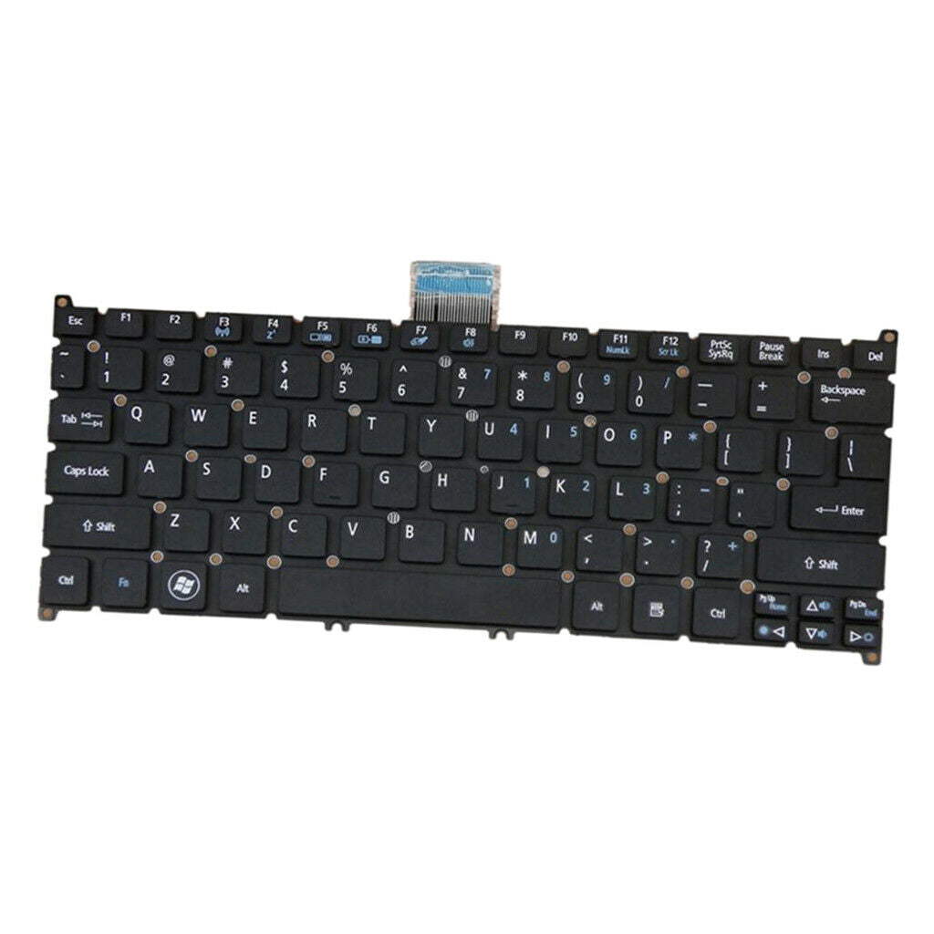 New Keyboard From USA USA For Acer S3-951 S3-391 Series With Black Frosty