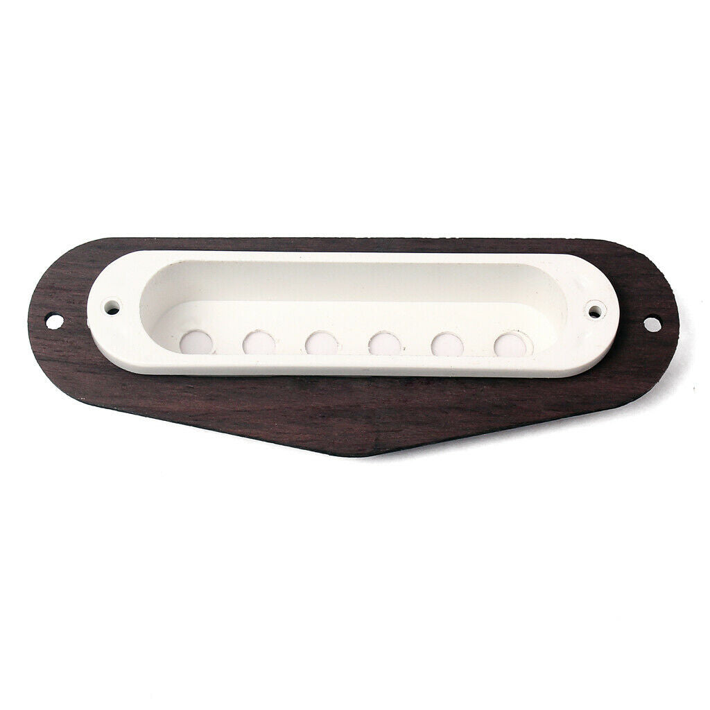 Rosewood Single Coil S Style Pickup Surround Ring Electric Guitar Accessory