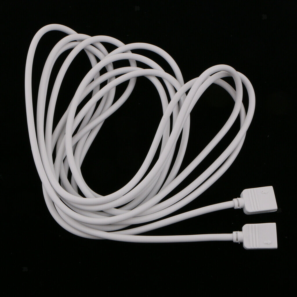2 Pieces LED Strip Extension Cable Compliments RGB Comfortable