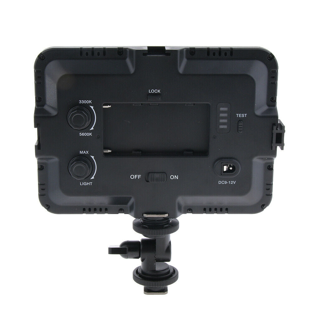 204 LED Video Light Lamp Panel Dimmable for   DSLR Camera DV Camcorder