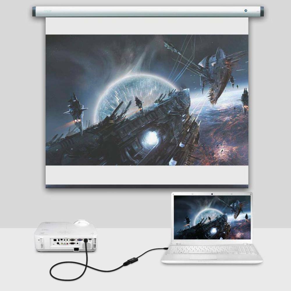 Mini Display Port to HDMI Mini DP Thunderbolt Compatible Monitor HDMI Adapter!