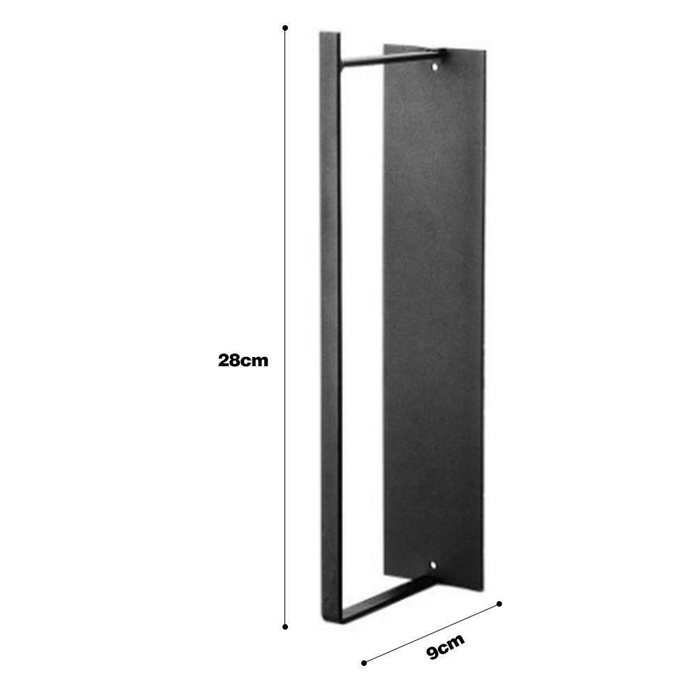 Creative Adhesive Plastic Hangers Storage Rack Home Clothes Stand Organizer @
