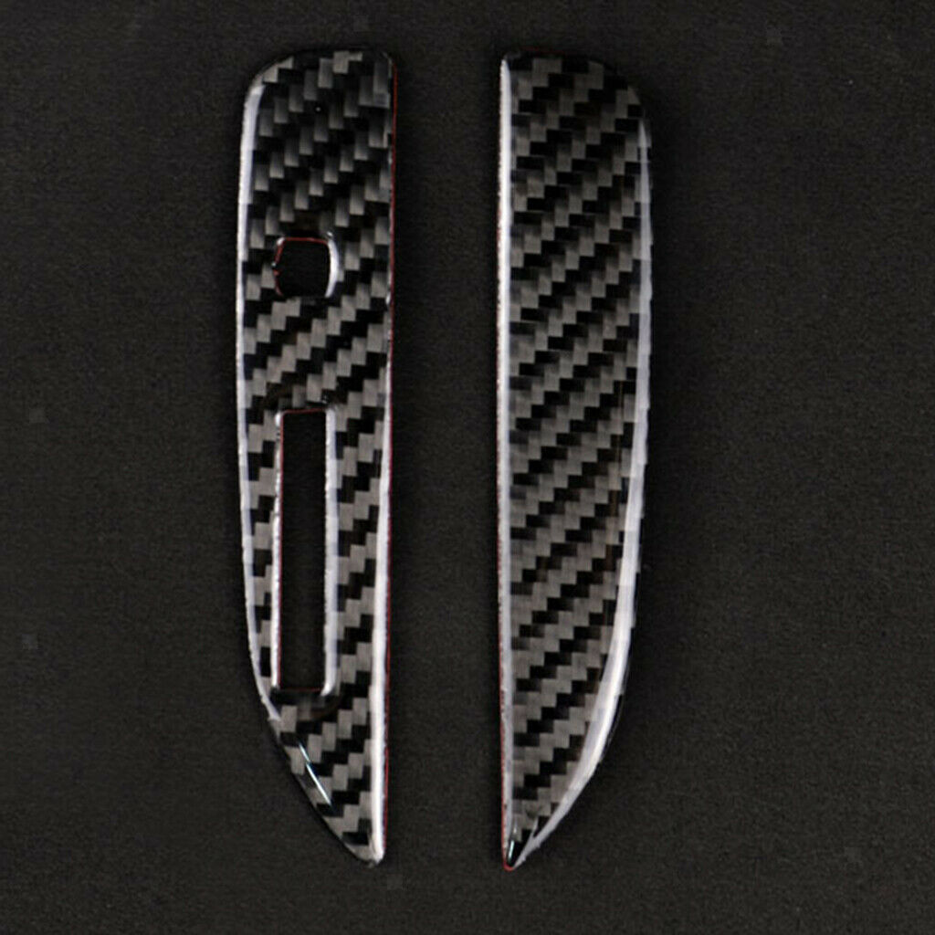 Carbon Fiber Gear  Panel Stripe Cover Trim for Ford  2015-2017