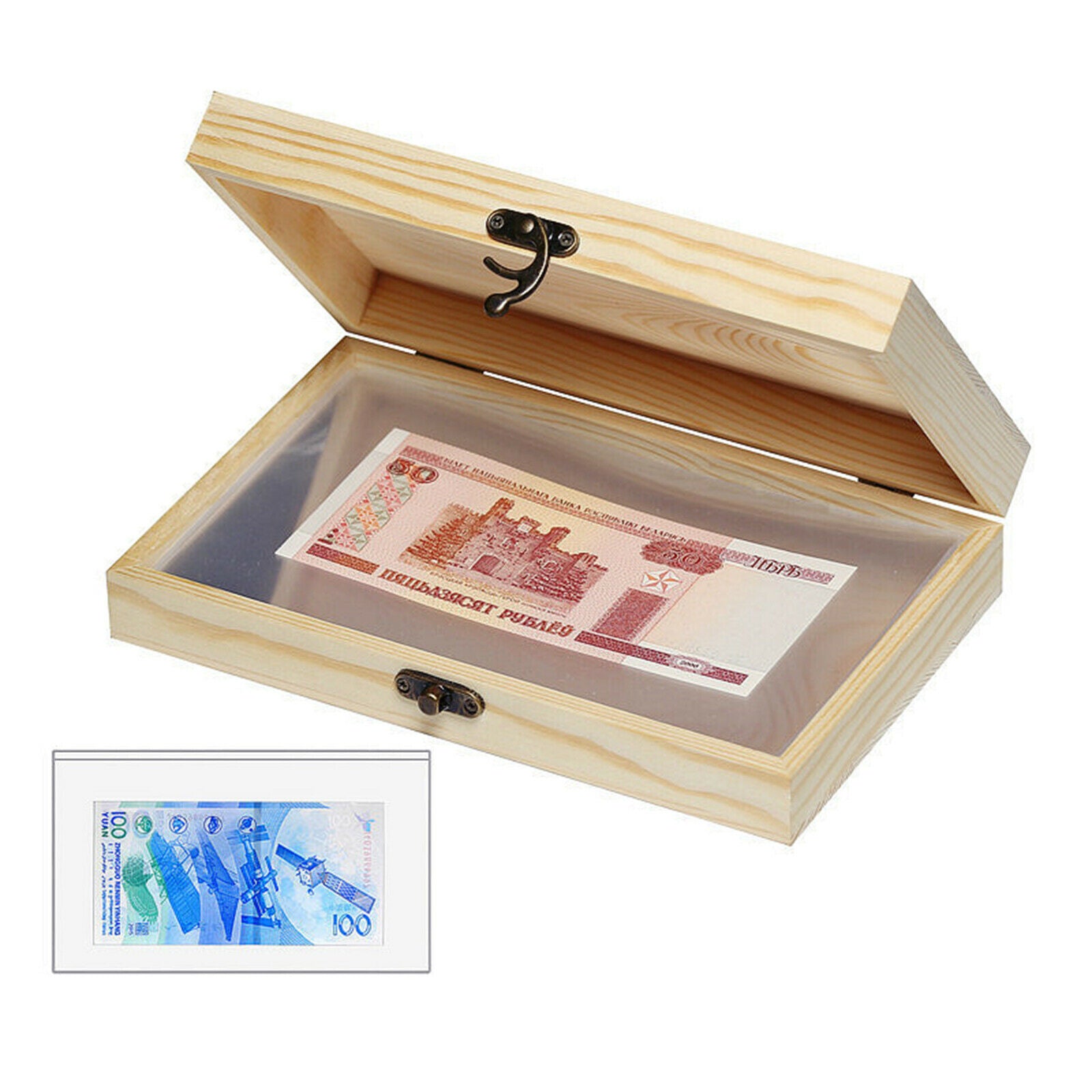 Paper Money Storage Case Holder Album Collection Box Storage Case Universal
