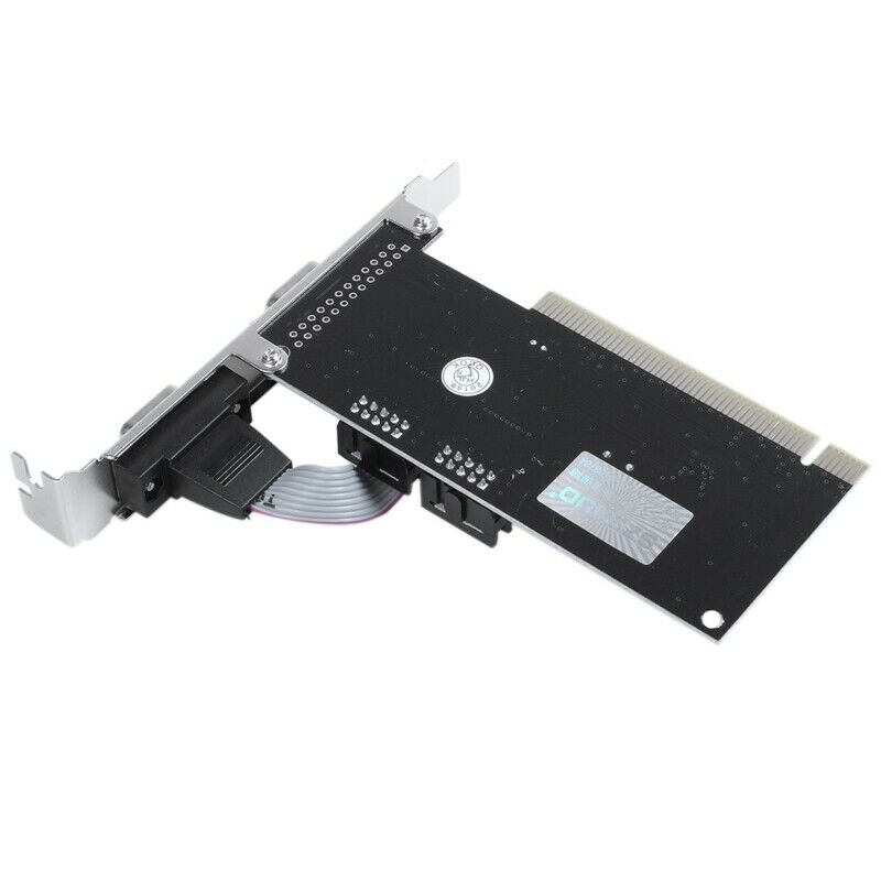 2 port PCI serial RS232 DB9 adapter card controller support - computer card blV7