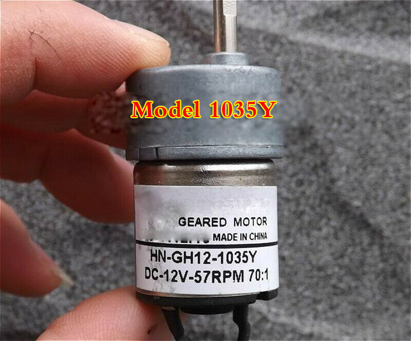1035Y DC gear motor metal gear reducer box DIY creation Suitable voltage 5-18V