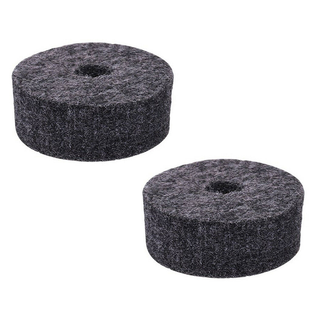 1pc Cymbal Sleeve + 2pcs Drum Set Felt Discs For Percussion Instrument Parts