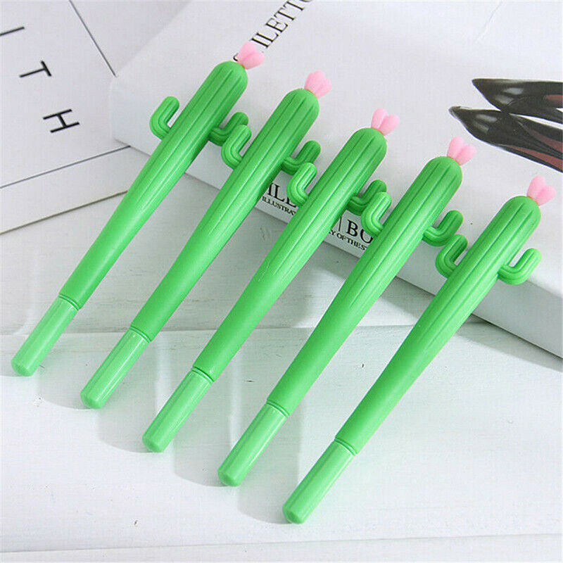 0.5mm Cactus Gel Pens Kids Pen Cute Gift School Student Office Station zqBDAU