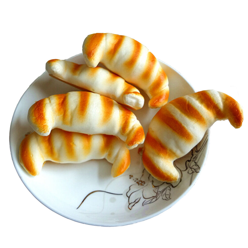Lovely Croissants Soft Diy   Phone Charm Bread Straps 8Cm .l8