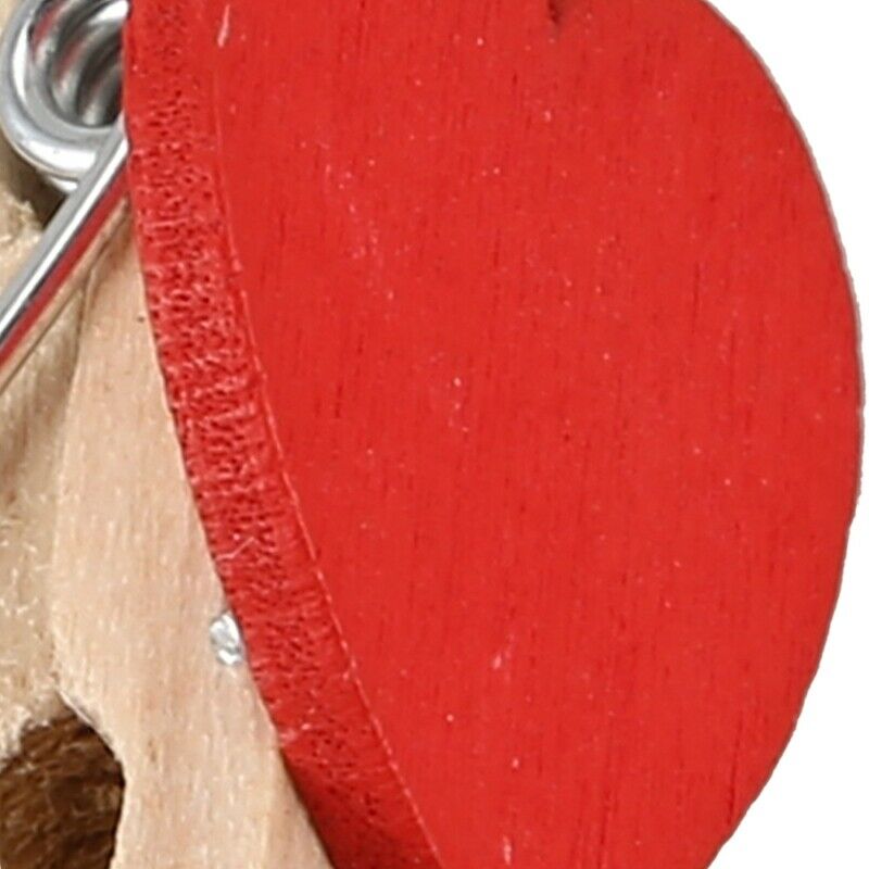 Push Pins With Wooden Clips Heart Pushpins Tacks Thumbtacks For Cork Boards ArI9
