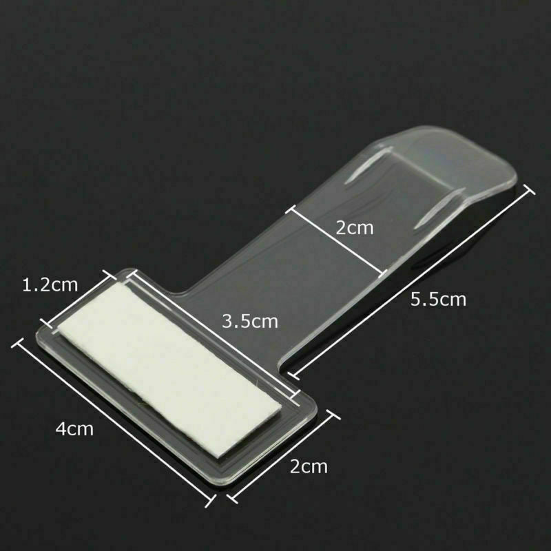 Car Parking Ticket Permit Holder Clip T-shape Folder for Car Windscreen Window