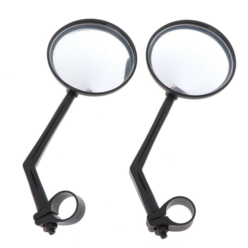 1 Pair Cycling Riding Bicycle Bike Reflector Mirror 360 Rotation Rearview.l8