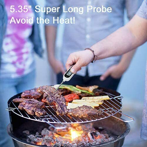 Instant Read Digital Electronic Thermometer Kitchen Cooking BBQ Grill Food Meat