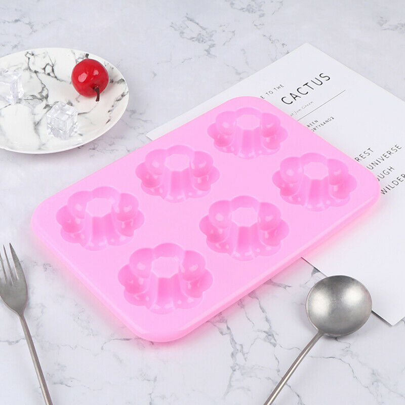 Donuts Shape Cake Mold DIY Silicone Form Moulds for Mousse Baking Cake To.l8