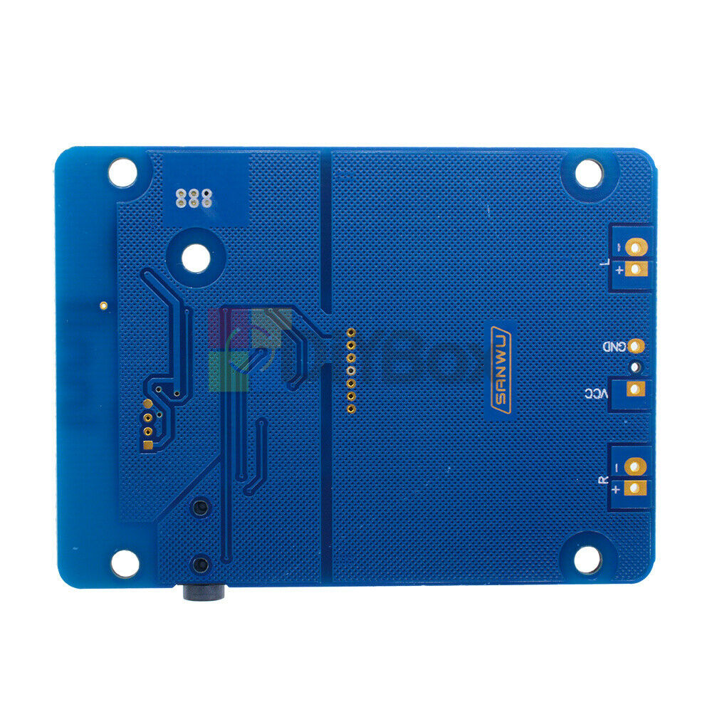 30Wx2 Bluetooth Receiver Stereo 30W+30W TPA3118 Digital Power Amplifier 12V 24V