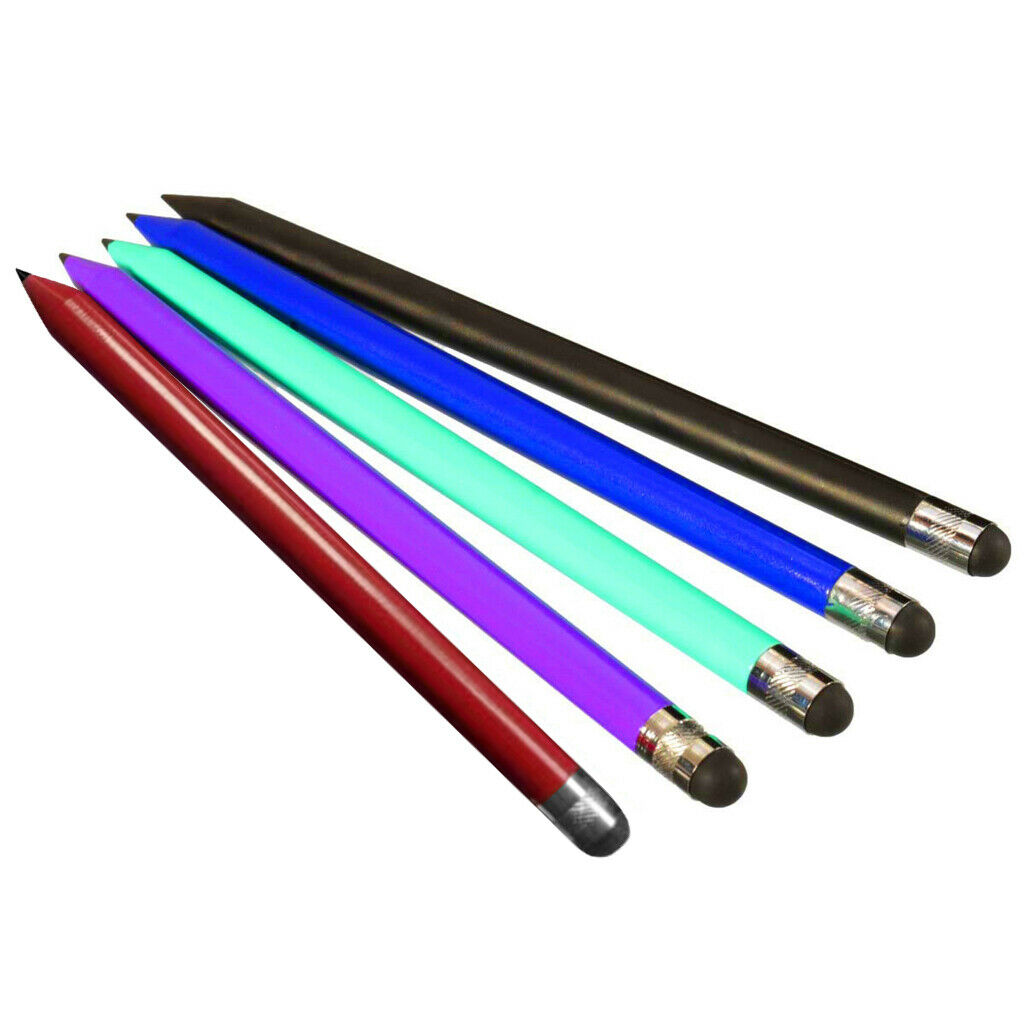 2 pcs touchscreen capacitive touchscreen pen for tablet black + red