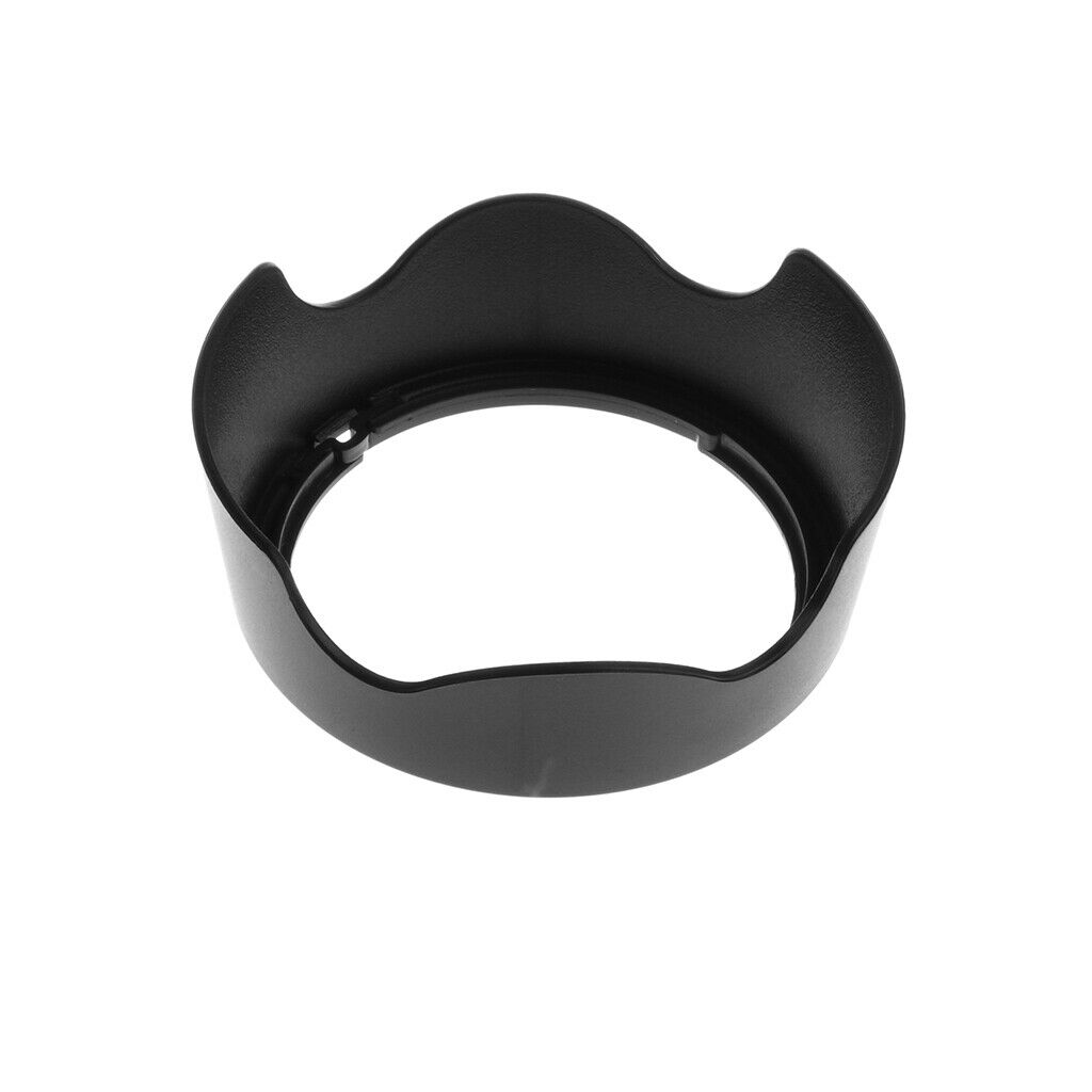 EW-63C Camera Flower Lens Hood for Canon EF-S 18-55mm f3.5-5.6 IS STM Black