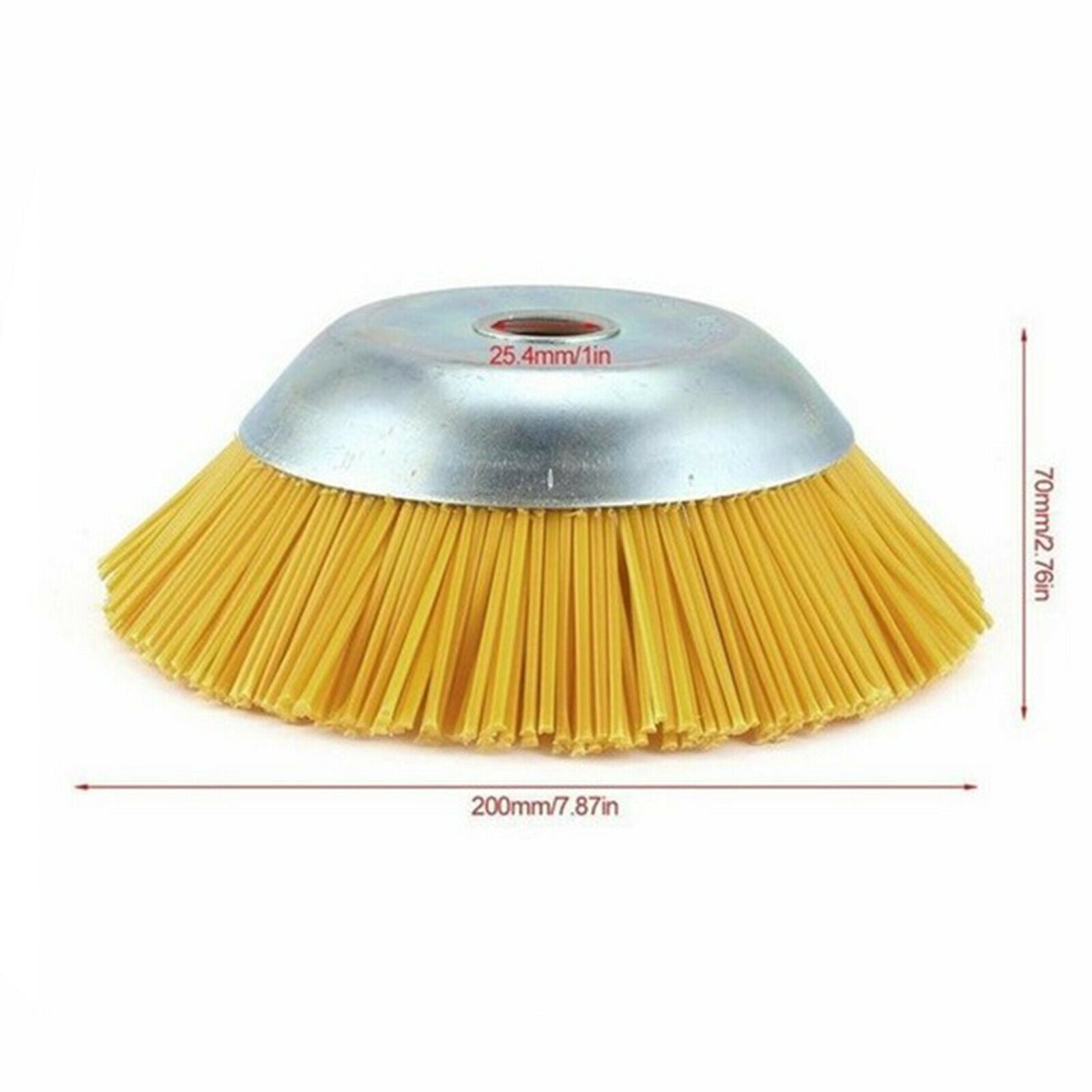 8'' Grass Trimmer Head Nylon Wire Brush Garden Corners Lawns Replace Parts