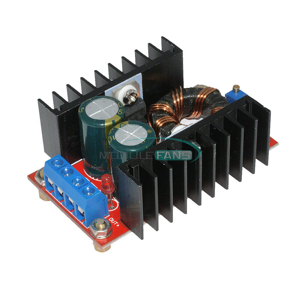 2PCS 10-32V To 12-35V 6A Step Up Charger Power Module 150W DC-DC Boost Converter
