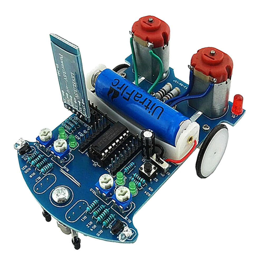 1Pc MCU Intelligent Tracking Car Bluetooth Control Robot Car Chassis DIY Kit