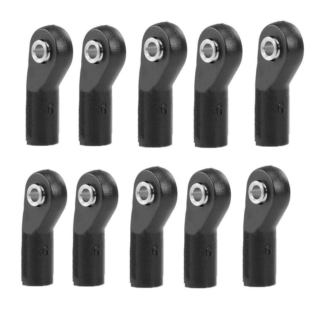 10pcs M4 Ball Head Holder Link Rod End Joint for Axial SCX10 1/10 RC Car Truck