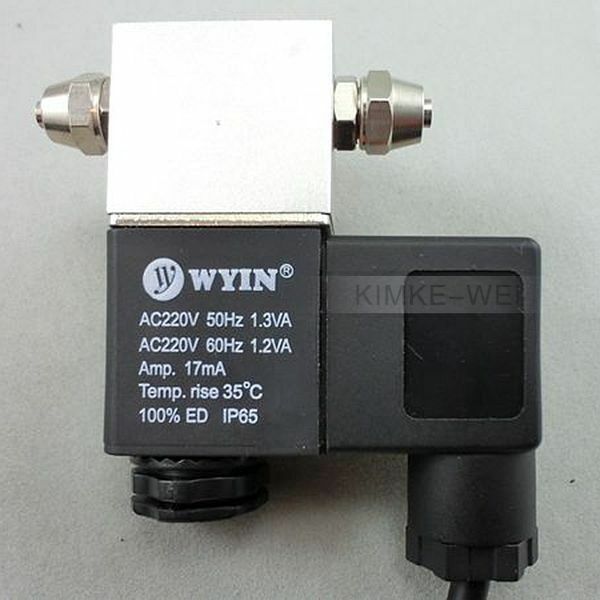 220V Magnetic Solenoid Valve CO2 DIY Aquarium System Regulator Night Time dma