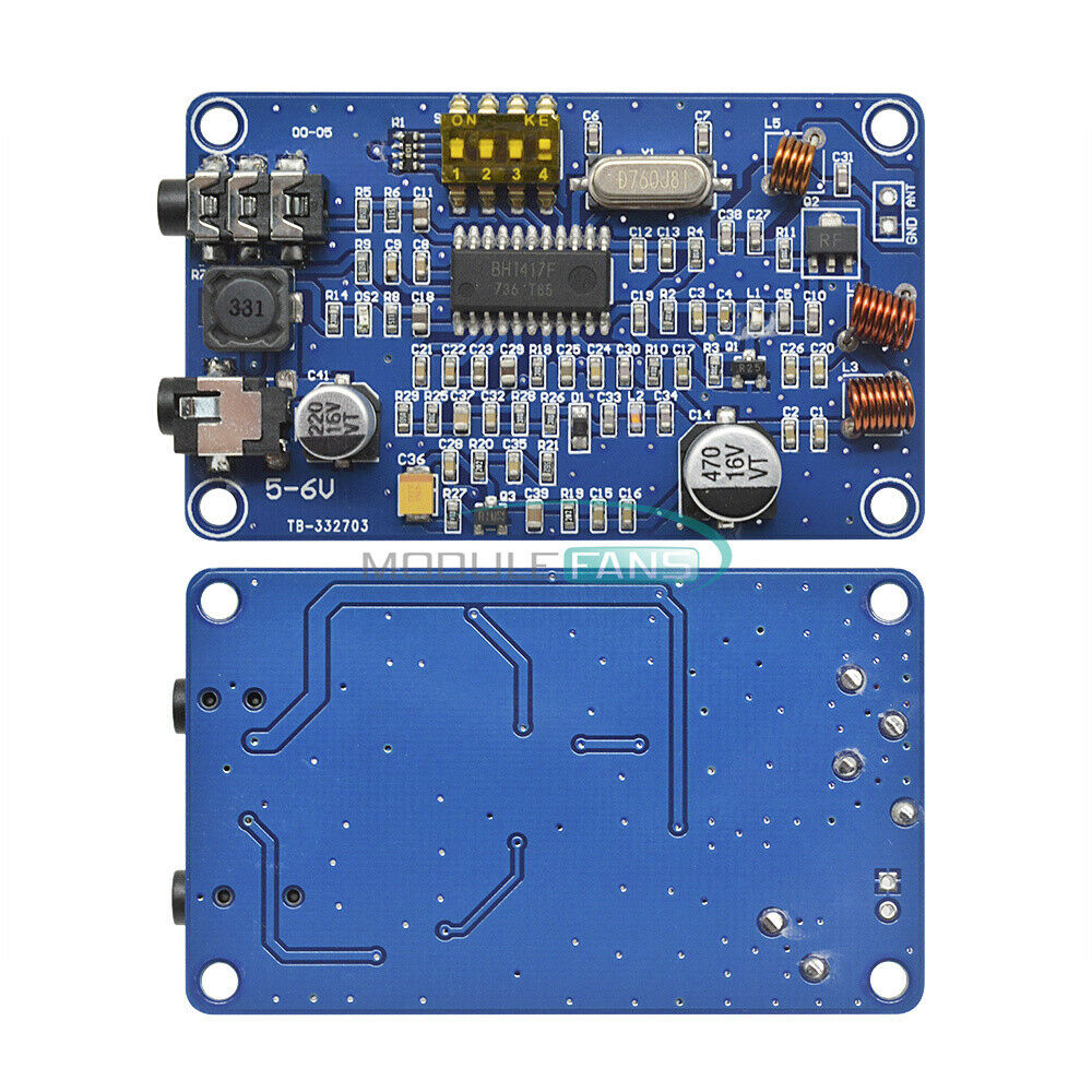 BH1417 200M 0.5W Radio Station PLL Wireless Stereo FM Transmitter Module  M