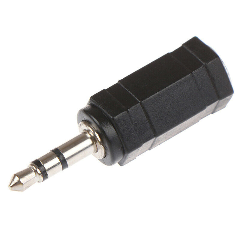 2Pcs 3.5mm male to 2.5mm female stereo audio mic plug adapter mini jack c.l8