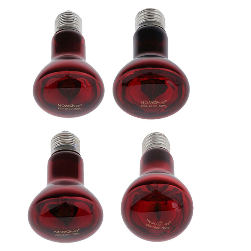 Reptile UVA Lamp Terrarium Lizard Tortoise Pet Supply Screw-In 220-240V 25W