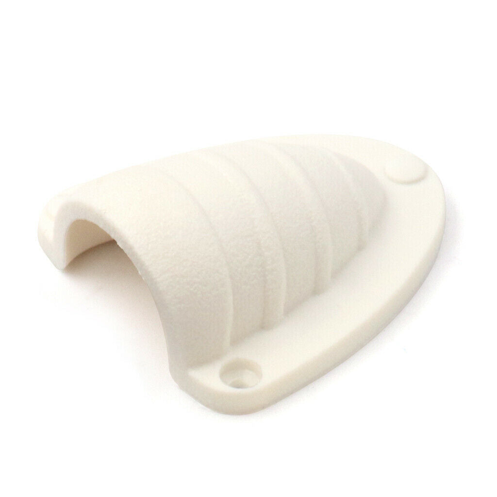 Marine / Boat Conch Shell Vent Cover Molded White Nylon Large Size