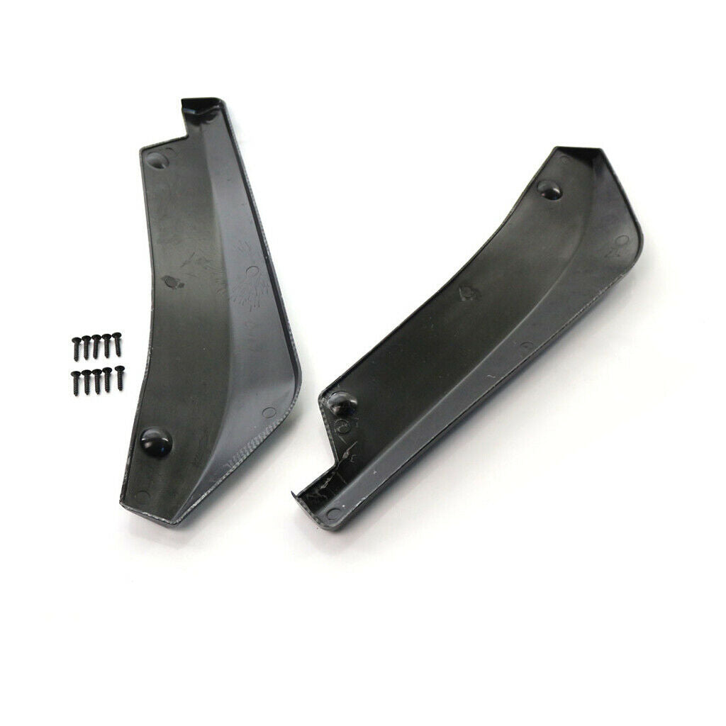 1 Pair Rear Bumper Spoiler Wing Universal Canard Protector Spare Parts