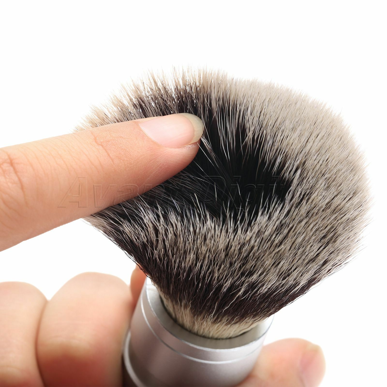 Men's Professional Badger Hair Shaving Brush Silvertip Handle Barber Home Tool