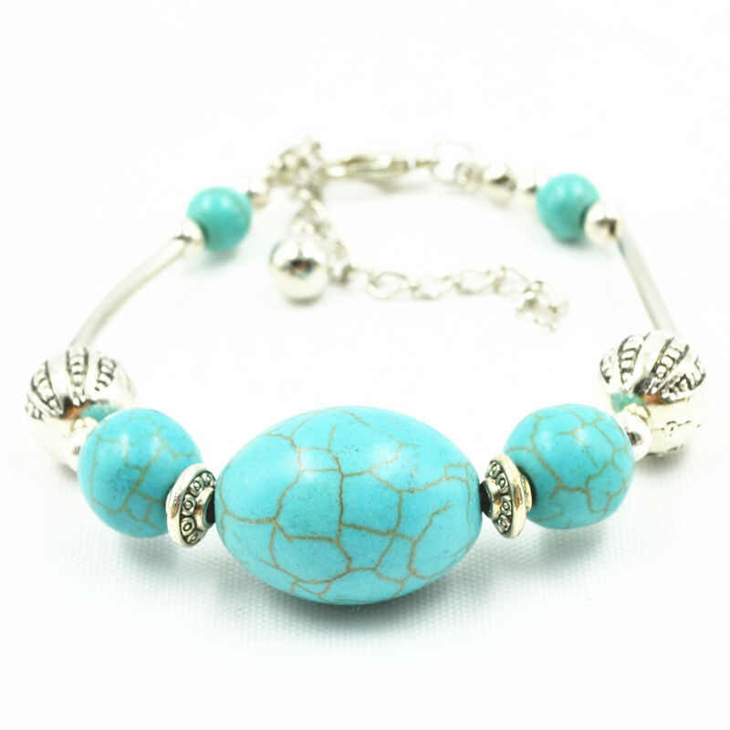 Wholesale Lots 12 Fashion Beauty Tibetan Sliver Cuff Bracelet Bead Adjust Bangle