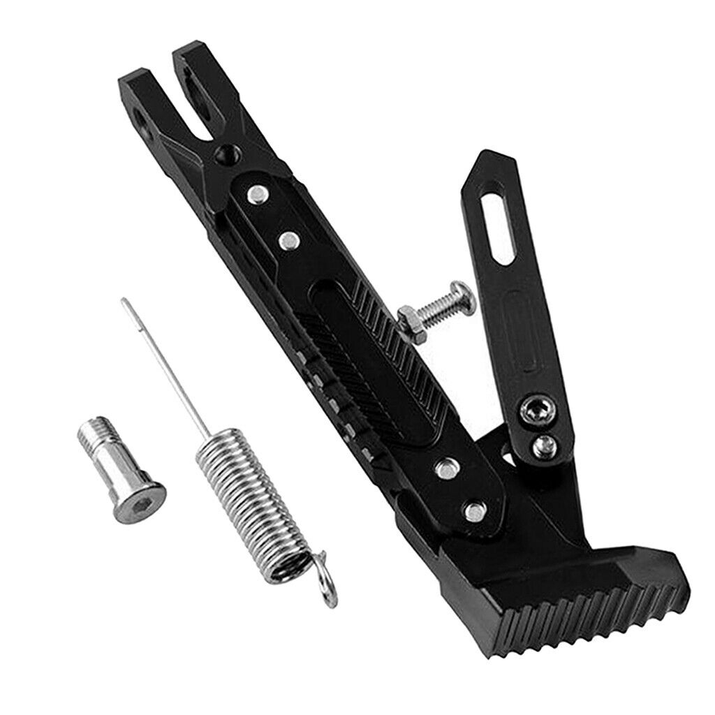 Motorcycle Kickstand Adjustable Tripod Motorcross Dirt Bike ATV 200x50mm