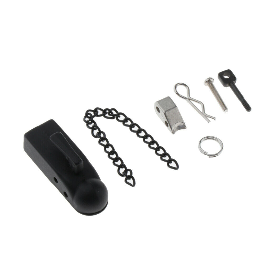 Heavy Duty Metal Hook Drop Hitchs Receiver for SCX10  90046 90047 TRX4  Car,