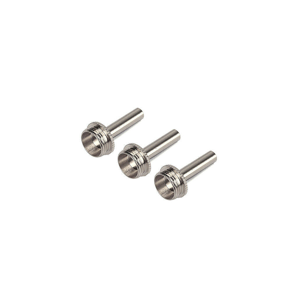 3x Metal Trumpet Connecting Rod Valve Key Screw Brass Instrument Parts
