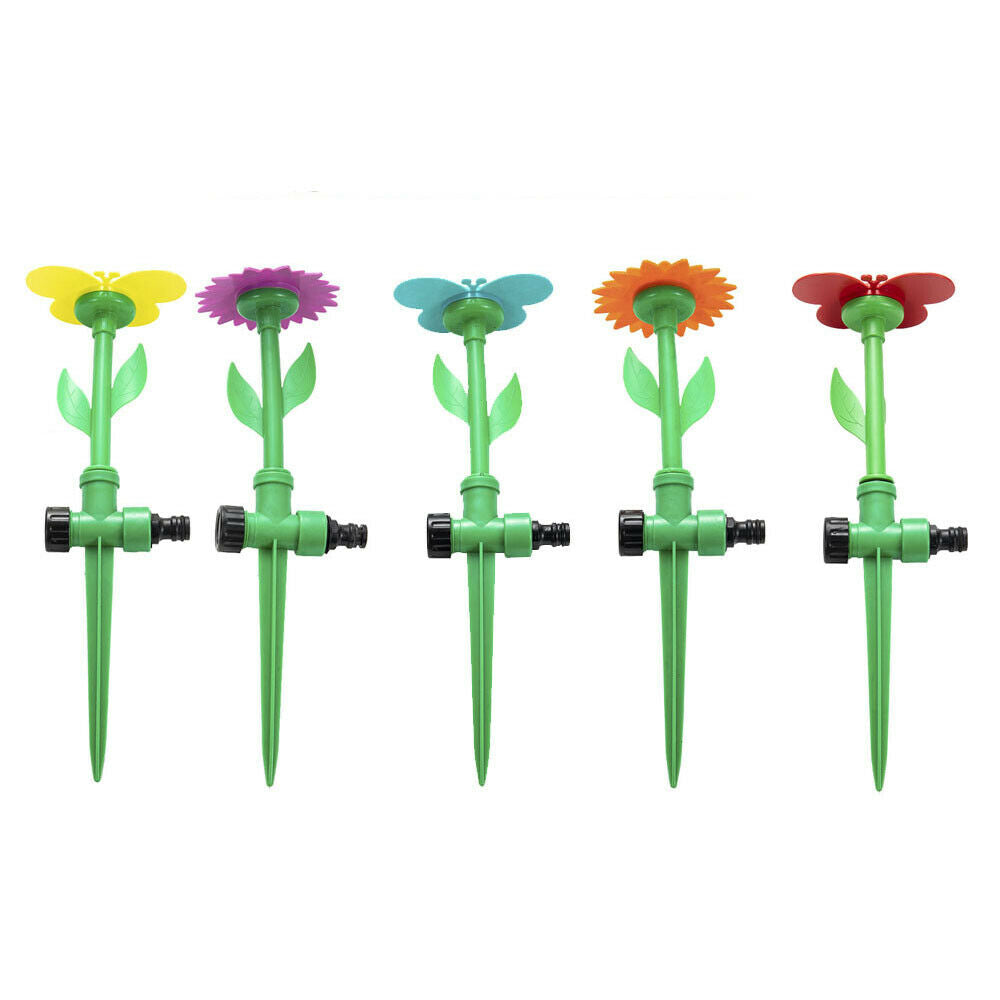 360 Garden Yard Rotating Lawn Water Sprinkler Watering Sprayer Irrigation System