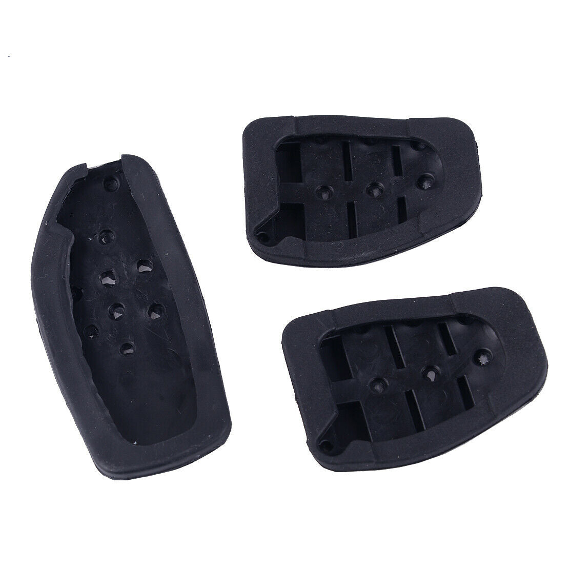 3pcs/ set Gas & Brake & Clutch Pedal Cover Fit for Renault Koleos 2017-2019 as